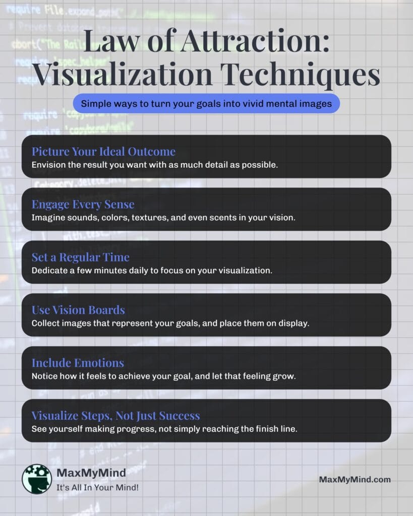 Visualization Techniques - Infographic