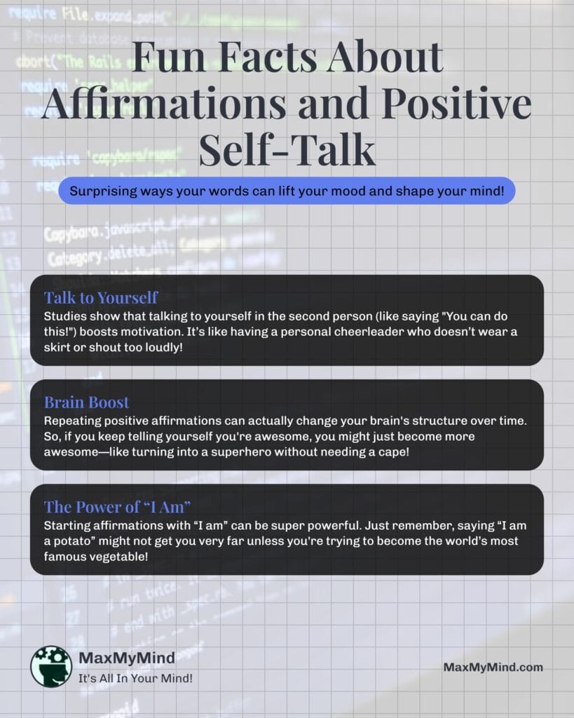 Fun Facts About Affirmations and Positive Self-Talk