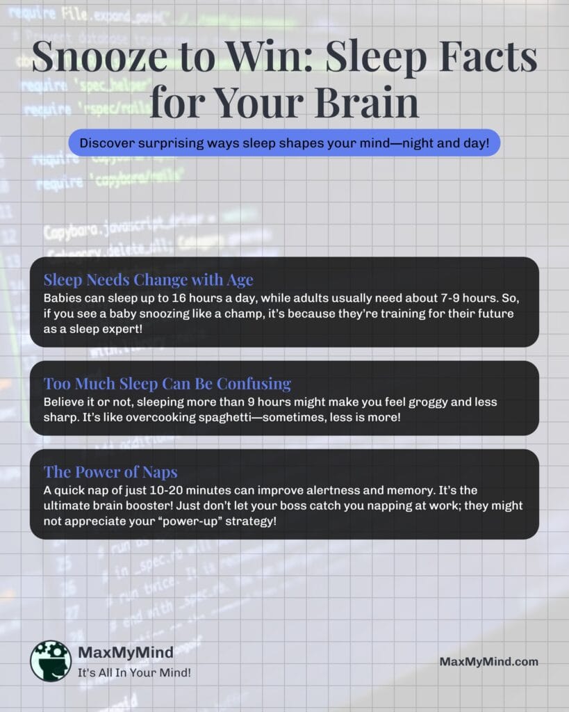 Sleep Facts for Your Brain