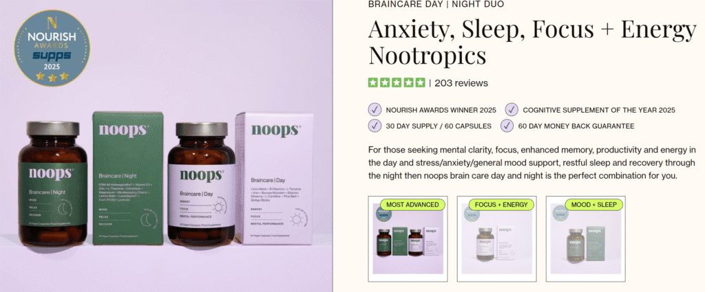 Noops Noopsnootropics